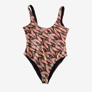 Forever 21 Chili Pepper One Piece Swimsuit!
